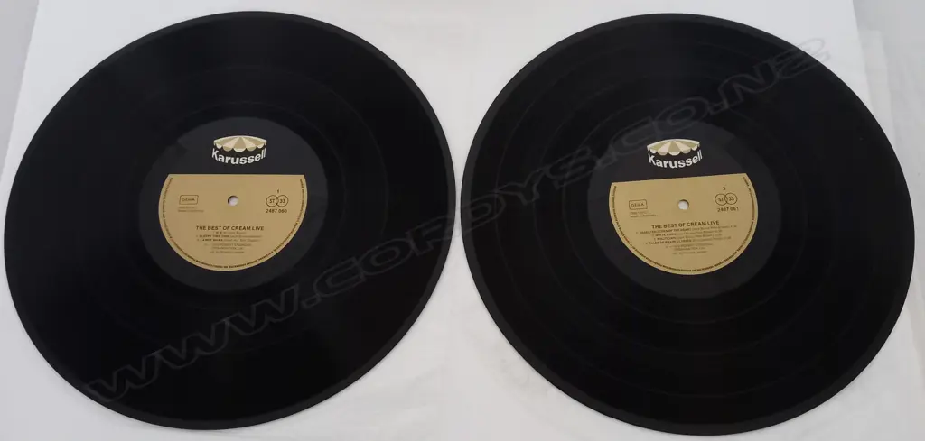 Cream (2), The Best Of Cream Live, (Double Album) Image 1++
